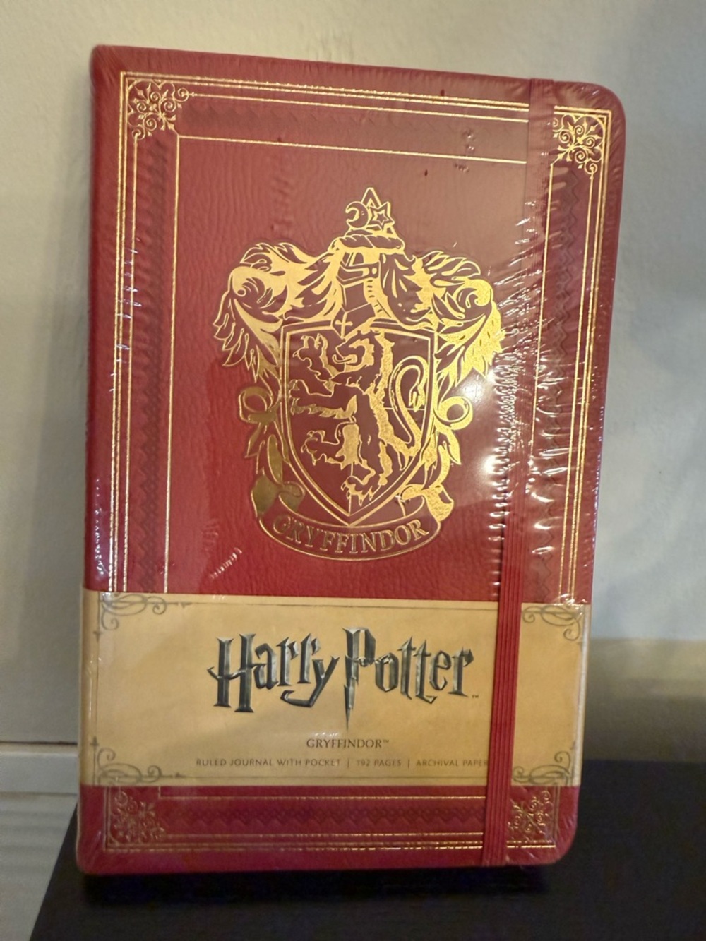 Harry Potter Gryffindor Red Journal Sealed in Plastic 2015